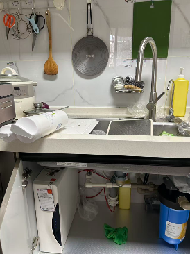 广州天河区 · 李女士 — 三口之家厨下纯水